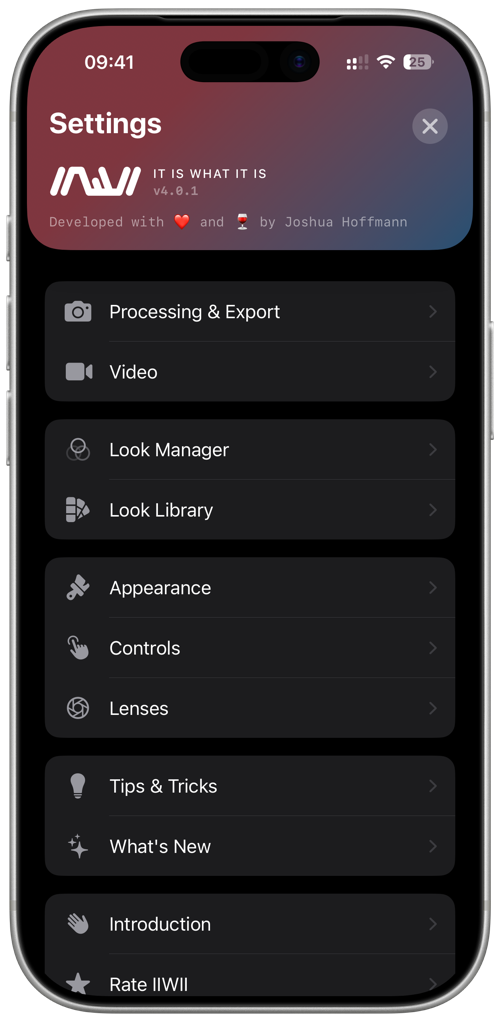 IIWII - Film Simulation Camera for iPhone